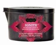 Kama Sutra Massage Candle Strawberry Dreams 6oz