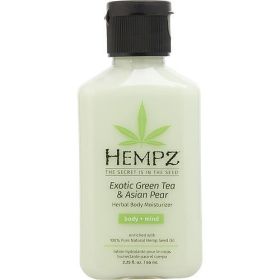 HEMPZ by Hempz HERBAL MOISTURIZER BODY LOTION- EXOTIC GREEN TEA & ASIAN PEAR 2.25 OZ