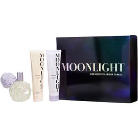 MOONLIGHT BY ARIANA GRANDE by Ariana Grande EAU DE PARFUM SPRAY 3.4 OZ & BODY SOUFFLE 3.4 OZ & BATH AND SHOWER GEL 3.4 OZ