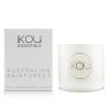 Essentials Aromatherapy Natural Wax Candle Glass - Australian Rainforest (Lemon Myrtle &amp; Eucalyptus)