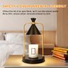 Candle Warmer Lamp with Timer, Dimmable Candle Lamp Warmer Electric Candle Warmer Compatible with Small and Large Scented Candles, Candle Melter for B