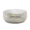 VOLUSPA - 3 Wick Decorative Tin Candle - Suede Blanc 8121 340g/12oz