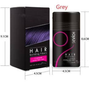 Powder Extension Thinning Thickening Hair Growth (Option: Grey-12g)