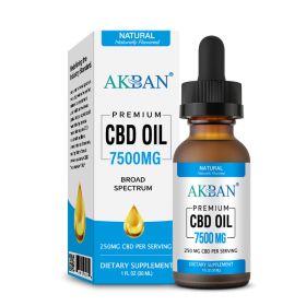 Plant Quenched CBD Essential Oil With High Concentration And Purity (Option: 7500mg)