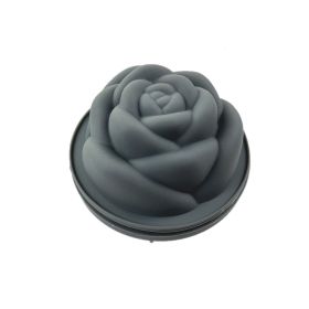 New Rose Ice Cube Silicone Mold (Option: Gray Rose Ice Tray)