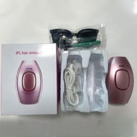 Household Whole Body Painless Laser Hair Removal Device (Option: Rose Gold-EU)