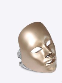 Led Facial beauty instrument (Model: US, style: Golden)