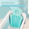 Ergonomic Body Bath Pillow for Tub - Neck and Back Support - Adult Bath Tub Pillow with Headrest Cushion